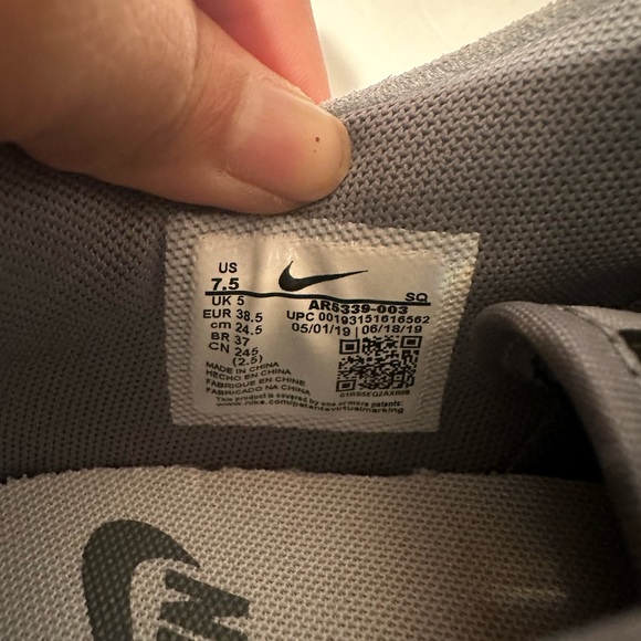 Nike Air Force 1 Sage Low Cool Grey - Picture 15 of 15